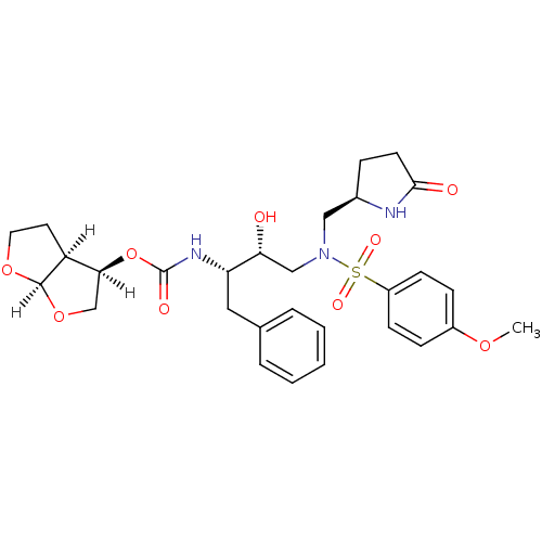Chemical structure of BindingDB Monomer ID 31816
