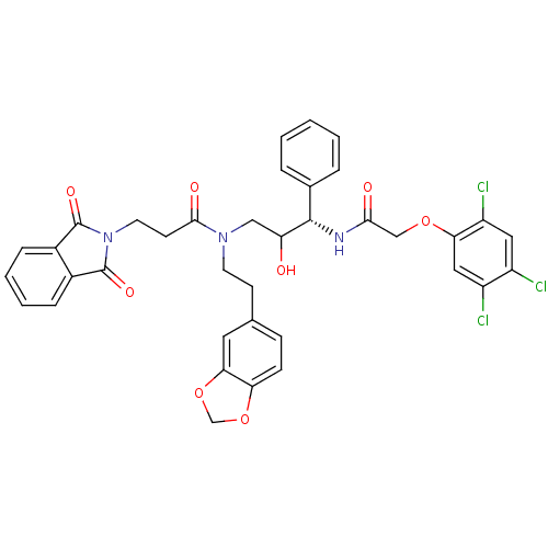 Chemical structure of BindingDB Monomer ID 36559