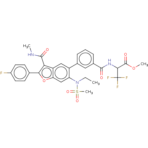 Chemical structure of BindingDB Monomer ID 300786