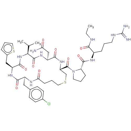 Chemical structure of BindingDB Monomer ID 301671