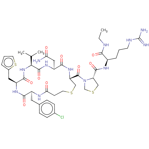 Chemical structure of BindingDB Monomer ID 301702