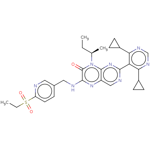 Chemical structure of BindingDB Monomer ID 302312