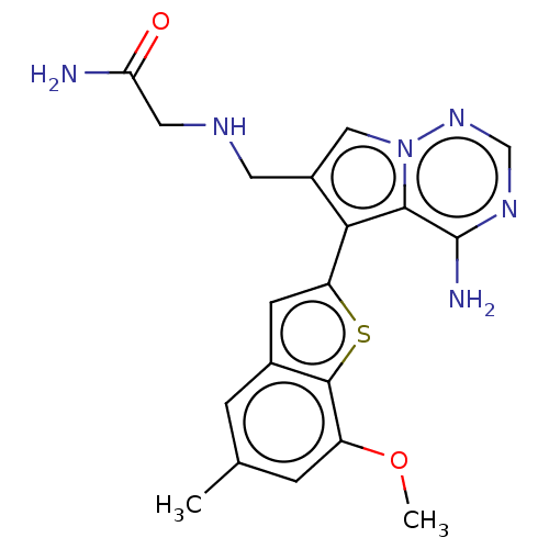 Chemical structure of BindingDB Monomer ID 302370