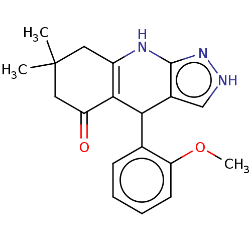 Chemical structure of BindingDB Monomer ID 303174
