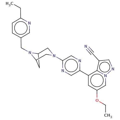 Chemical structure of BindingDB Monomer ID 303768