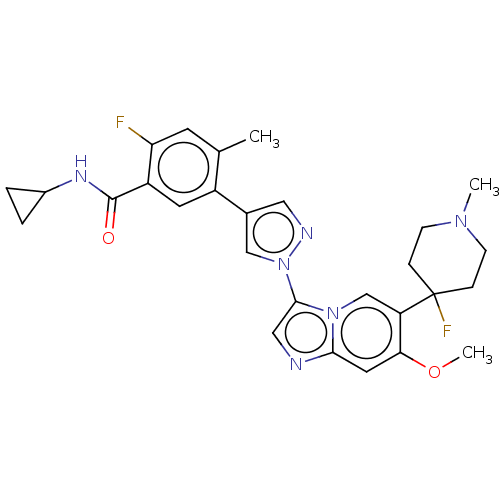 Chemical structure of BindingDB Monomer ID 303907