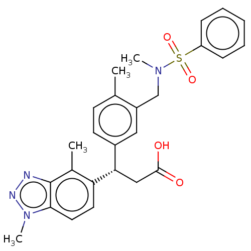 Chemical structure of BindingDB Monomer ID 304767