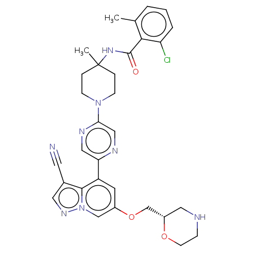 Chemical structure of BindingDB Monomer ID 305672