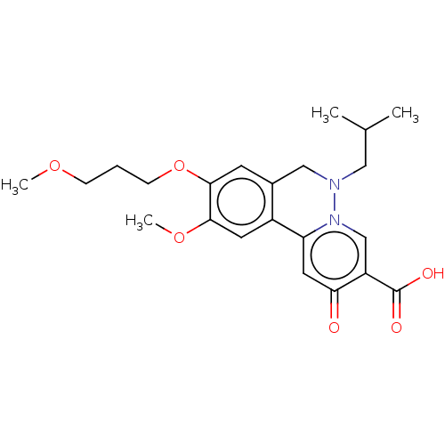 Chemical structure of BindingDB Monomer ID 307510