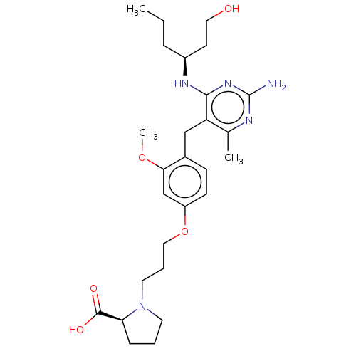 Chemical structure of BindingDB Monomer ID 307528