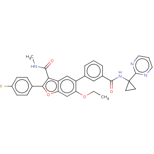 Chemical structure of BindingDB Monomer ID 307540