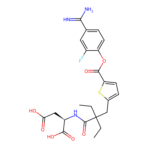 Chemical structure of BindingDB Monomer ID 308429