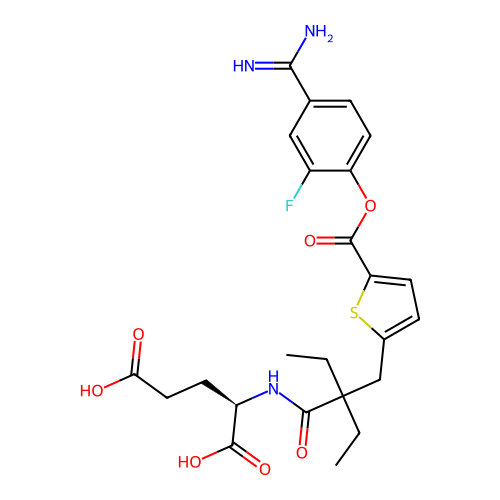 Chemical structure of BindingDB Monomer ID 308507
