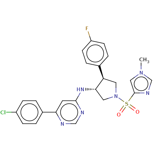 Chemical structure of BindingDB Monomer ID 309207