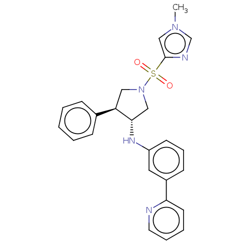 Chemical structure of BindingDB Monomer ID 309278