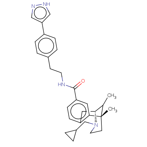 Chemical structure of BindingDB Monomer ID 309438