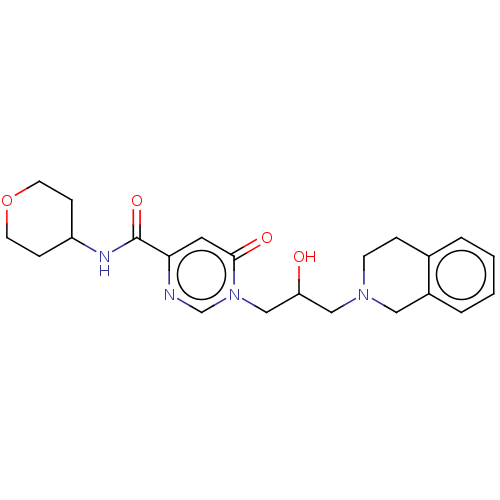 Chemical structure of BindingDB Monomer ID 310218