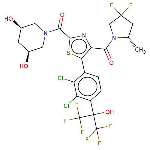 Chemical structure of BindingDB Monomer ID 310651