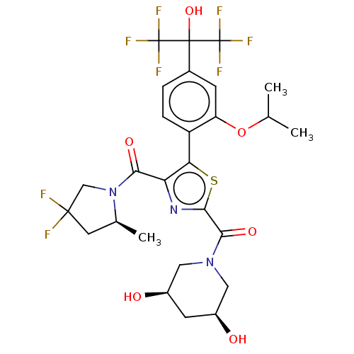 Chemical structure of BindingDB Monomer ID 310654