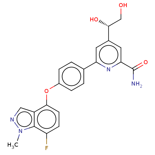 Chemical structure of BindingDB Monomer ID 311149
