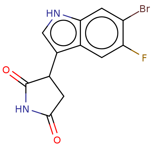 Chemical structure of BindingDB Monomer ID 312073