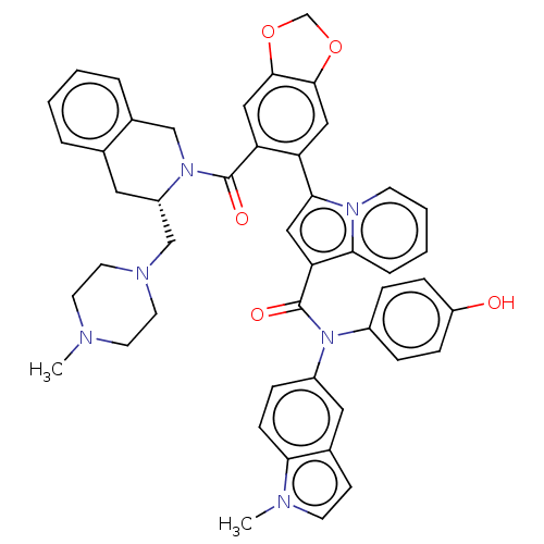 Chemical structure of BindingDB Monomer ID 312142