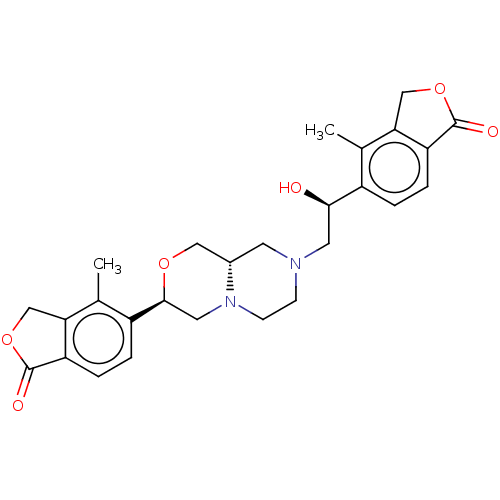 Chemical structure of BindingDB Monomer ID 312596