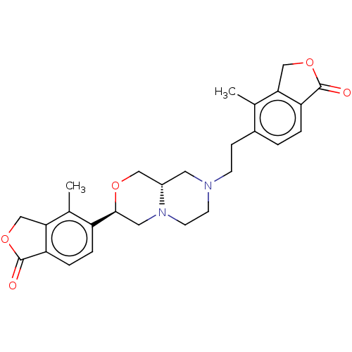 Chemical structure of BindingDB Monomer ID 312657