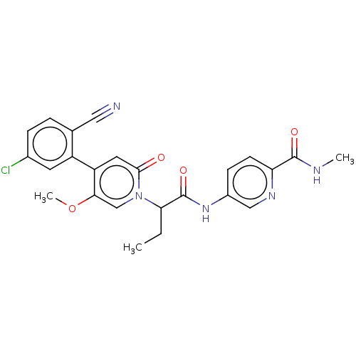 Chemical structure of BindingDB Monomer ID 313697