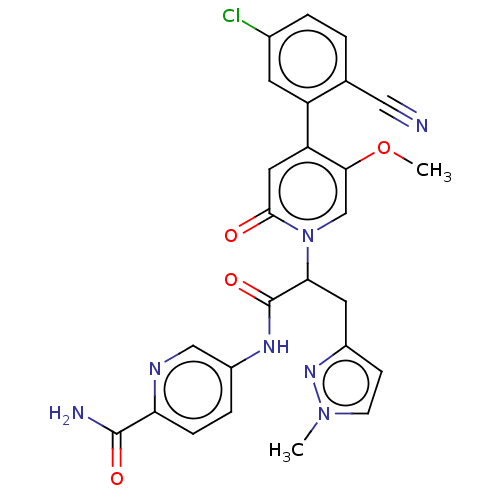Chemical structure of BindingDB Monomer ID 313714