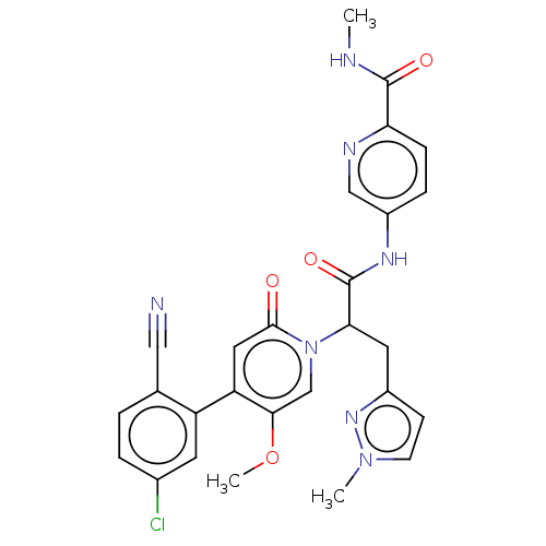 Chemical structure of BindingDB Monomer ID 313715