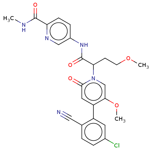 Chemical structure of BindingDB Monomer ID 313721