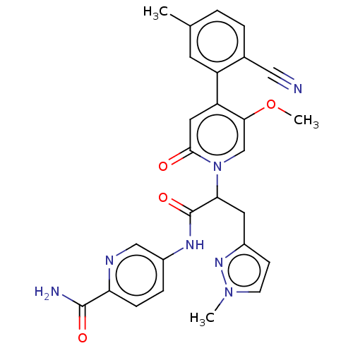 Chemical structure of BindingDB Monomer ID 313725