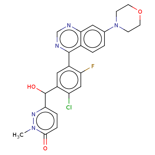 Chemical structure of BindingDB Monomer ID 315618