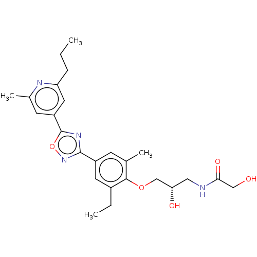 Chemical structure of BindingDB Monomer ID 317451