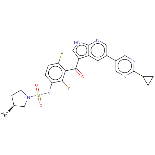 Chemical structure of BindingDB Monomer ID 317815