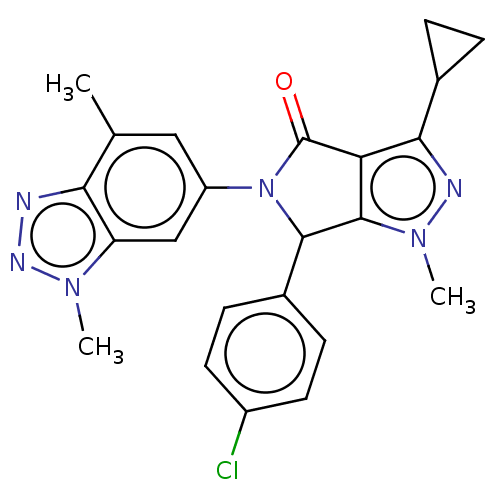 Chemical structure of BindingDB Monomer ID 318846