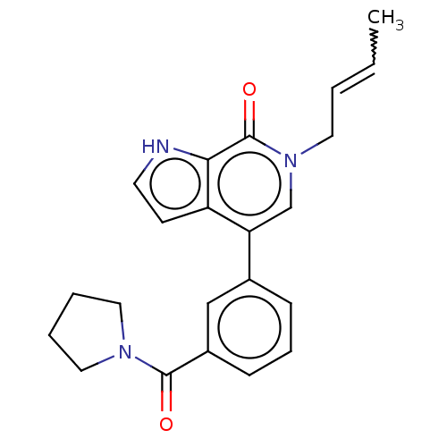 Chemical structure of BindingDB Monomer ID 321378