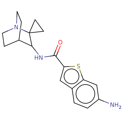 Chemical structure of BindingDB Monomer ID 322283