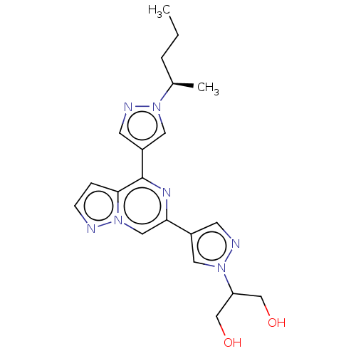 Chemical structure of BindingDB Monomer ID 325421