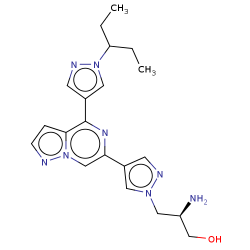 Chemical structure of BindingDB Monomer ID 325468