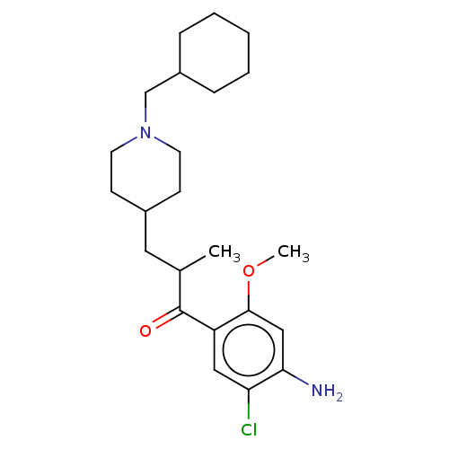 Chemical structure of BindingDB Monomer ID 327453