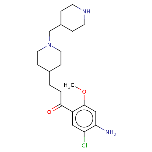 Chemical structure of BindingDB Monomer ID 327456