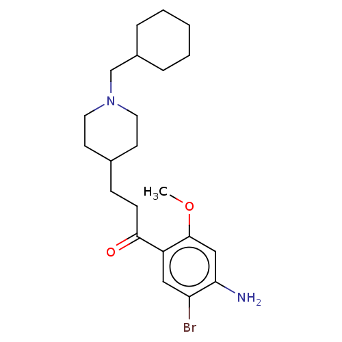 Chemical structure of BindingDB Monomer ID 327457