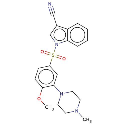 Chemical structure of BindingDB Monomer ID 328362