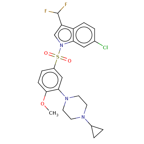 Chemical structure of BindingDB Monomer ID 328396