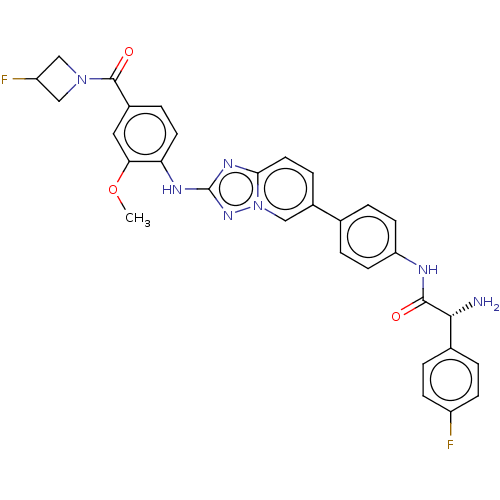 Chemical structure of BindingDB Monomer ID 329354