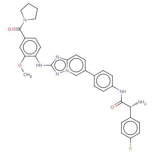 Chemical structure of BindingDB Monomer ID 329356