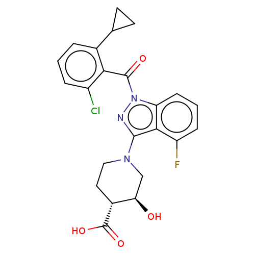 Chemical structure of BindingDB Monomer ID 329724