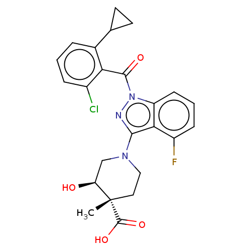 Chemical structure of BindingDB Monomer ID 329729